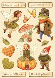 A5 Stamperia Whispering Woods Wooden Craft Deco...