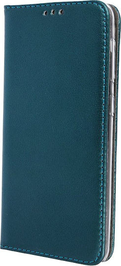 TelForceOne Smart Magnetic Umschlag Rückseite Silikon Grün (Moto G56)