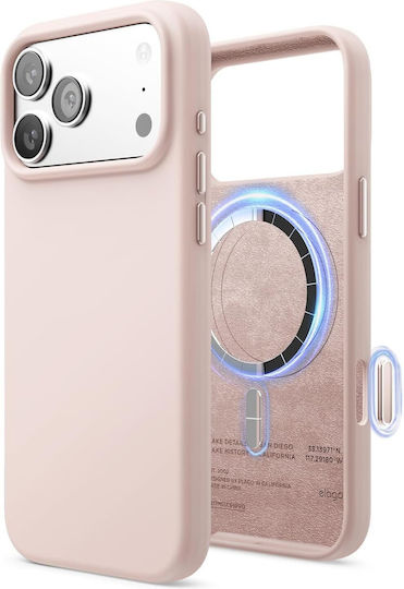 Elago Задна корица Силикон Розов (iPhone 17 Pro Max)