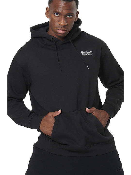 Sweatshirt mit Kapuze Schwarz
