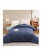 Homeone Bettdecke Großes Doppelbett 220x240cm White - Blue