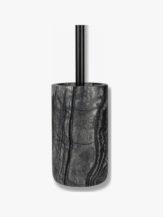 Mette Ditmer Metallic Toilet Brush Black