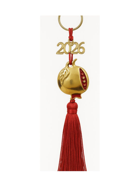 Galifas Hanging Lucky Charm Pomegranate Gold 2026 1pcs