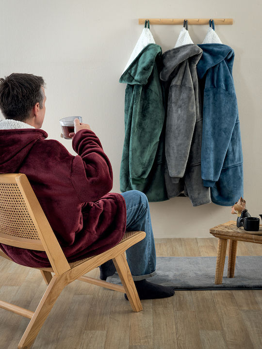 Palamaiki Huhu Κουβέρτα Fleece με Μανίκια 90x10...