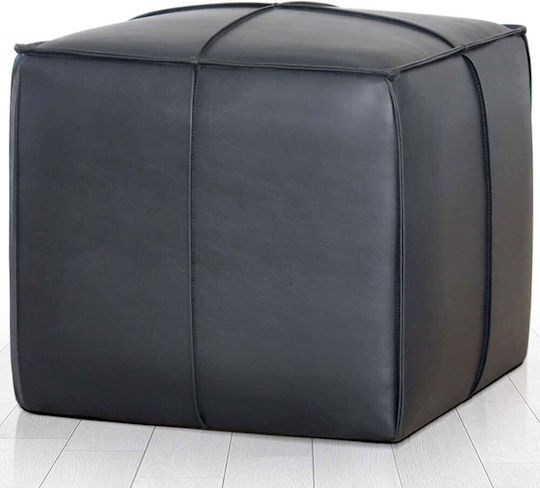 Πουφ Hocker Black 52x52x44cm
