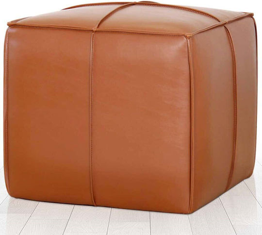Πουφ Hocker Tan 52x52x44cm