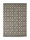 Royal Carpet Flox 721K Χαλί Ορθογώνιο Καλοκαιρινό Ψάθινο Black 200x285cm