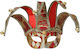 Christmas Decorative Harlequin Mask 38m X 23m X 11cm