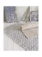 Rythmos Mandel Covor Rectangular Bumbac 01 gri