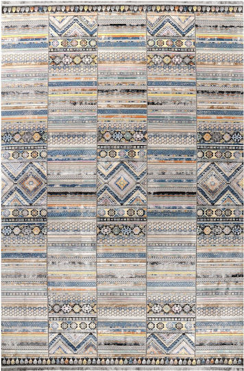 Tzikas Carpets 31776-095 Rug Rectangular with Fringes Quares