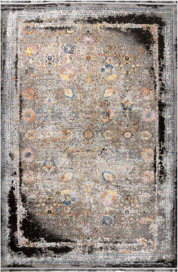 Tzikas Carpets Quares 31464-110 with Fringes Multicolour