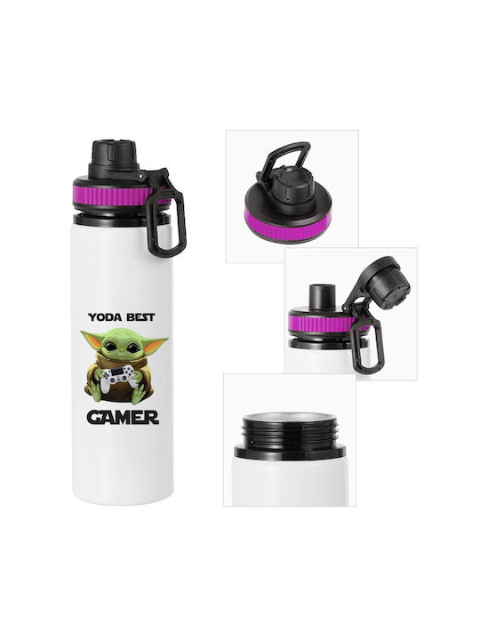 Koupakoupa Yoda Best Gamer Wasserflasche Alumin...