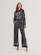 Women's Fabric Trousers Black