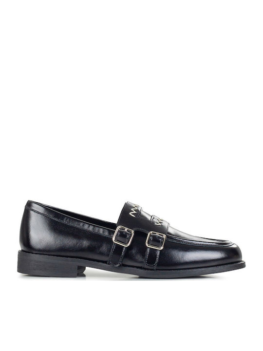 Inuovo Women's Moccasins in Black Color