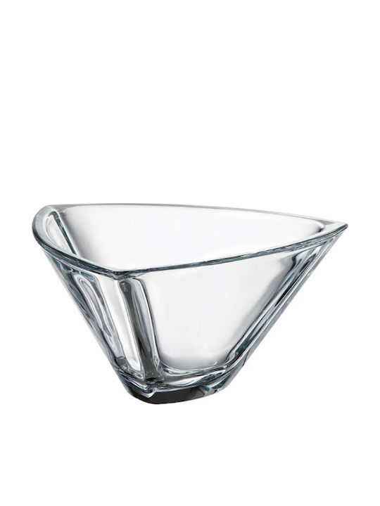 Galifas Decorative Bowl Transparent 24.5x24.5x12.5cm