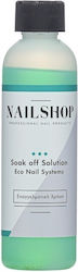 Nailshop Eco Soluție Îndepărtător De Oje Pentru Unghii Înmuiați 250ml