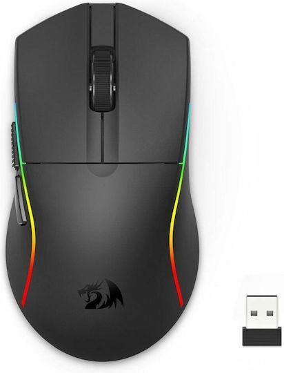 Redragon Deicide Lite Безжична RGB Геймърска Мишка 10000 DPI Черен
