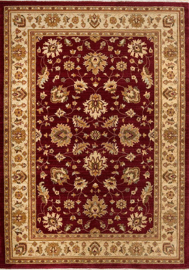 Balsan Ziegler Teppich Rechteckig Synthetisch,Polyester/Cotton/Leather Beige Red