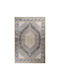 Tzikas Carpets Quares 32968-095 Teppich Rechteckig Synthetisch,Polyester/Cotton/Leather mit Fransen Gray