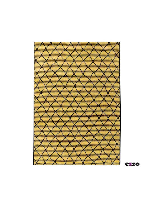 Ezzo Weave 4201 Килим Правоъгълена Горчица