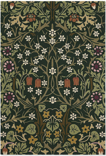 Brink & Campman Blackthorn Tump Covor De exterior Rectangular Verde