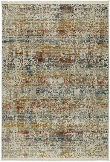 Koulis Carpets Perfect 5839B Teppich Rechteckig Synthetisch,Polyester/Cotton/Leather Multi