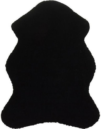 Newplan Puffy Αντιολισθητικό Γούνινο 80x120cm FC9 Black