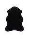 Newplan Puffy Anti-slip Rug Rectangular Furry FC9 Black