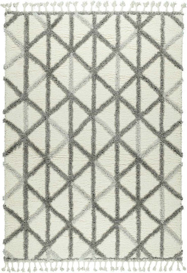 Koulis Carpets Thick 825 με Κρόσια 133x200cm Grey / Cream