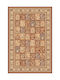 Isexan Classic 1900 Teppich Rechteckig Synthetisch,Polyester/Cotton/Leather Rot