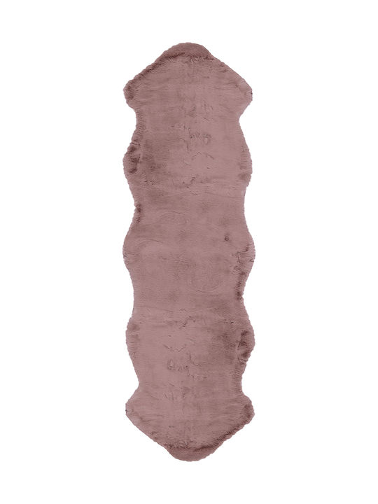 Biokarpet Lapin Skin Pink 07 Animal Shape-60x220