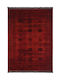Royal Carpet Afgan 8127G Teppich Rechteckig Synthetisch,Polyester/Cotton/Leather mit Fransen Red