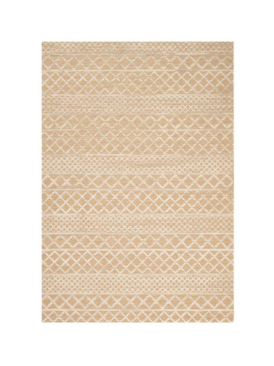 Newplan Garden 65289N Teppich Rechteckig Synthetisch,Polyester/Cotton/Leather Beige