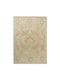 Laura Ashley Newborough Lucrat manual Covor Rectangular Bumbac Pale Gold