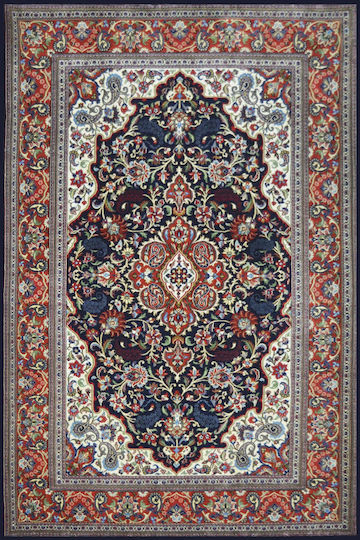 Sprintzio Lucrat manual Covor Rectangular Din lână Multicolor