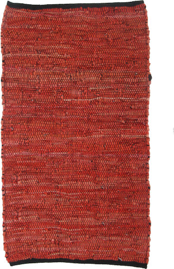 InTheBox Marocco Rug Rectangular Summer Leather Orange