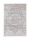 Ezzo Firenze D076ah9 Teppich Rechteckig Synthetisch,Polyester/Cotton/Leather Grey