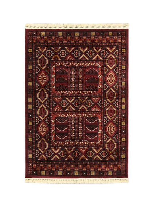 Newplan 2273 Χαλί Ορθογώνιο με Κρόσια Burgundy 160x230cm