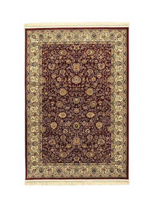 Newplan Persia 1533 Rug Rectangular with Fringes Burgundy