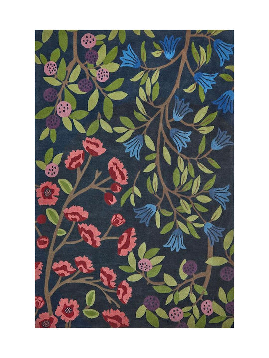 Sanderson Rug Rectangular Indigo