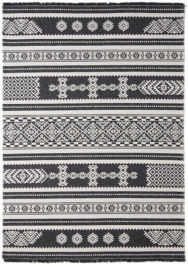 Royal Carpet 22095 Καλοκαιρινό Βαμβακερό 130x190cm Casa Cotton Black