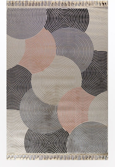 Tzikas Carpets Tenerife 54180-256 Außenbereich Synthetisch,Polyester/Cotton/Leather Pink