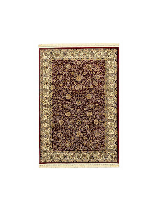 Newplan Plan Persia 1533 Rug Rectangular with Fringes Burgundy
