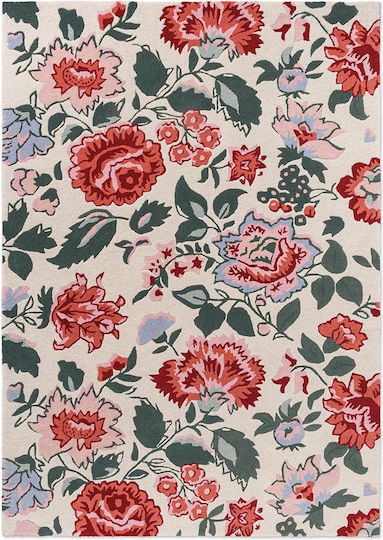 Laura Ashley Wendling Floral Χειροποίητο Μάλλινο