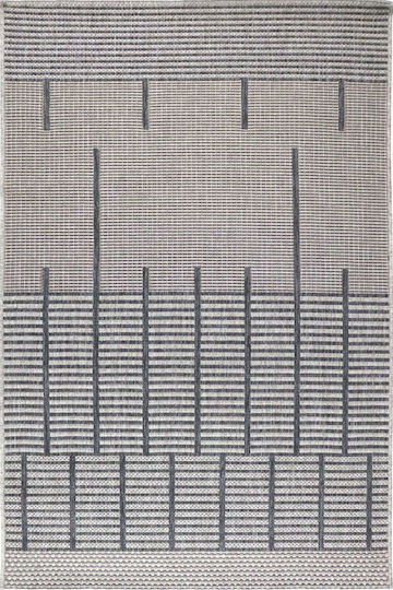 Eurofil Magic Χαλί Ορθογώνιο Καλοκαιρινό Ψάθινο Grey 160x230cm