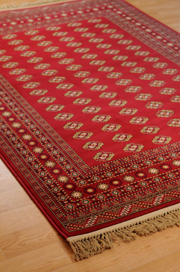 Klonaras 914 Χαλί Ορθογώνιο με Κρόσια Orian Red 160x230cm