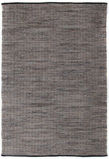 Royal Carpet Urban Venza Handgefertigt Teppich Rechteckig Sommer Baumwolle Black