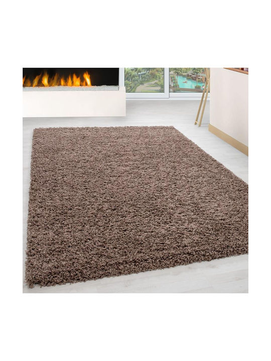 Teppich Kamin Rechteckig Synthetisch,Polyester/Cotton/Leather Light Brown