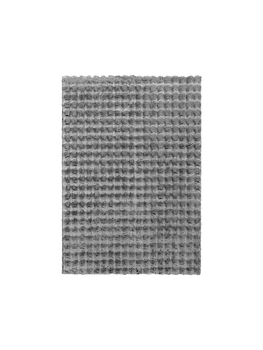 Beauty Home Non-slip Shaggy Living Room Rug 67x140cm Gray