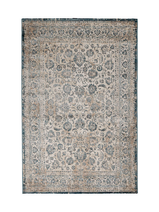 Βιοκαρπέτ Gossip 8504a Χαλί Ορθογώνιο White Blu...